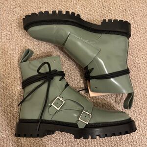 Brand new handcrafted boots from European brand.